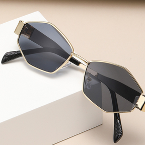 Belle Hexagonal Sunglasses