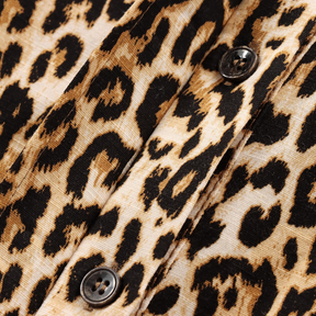 Lila Animal Print Shirt