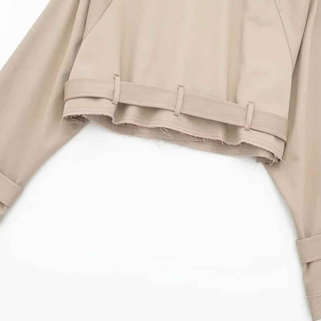 Luiza Cropped Trench Coat