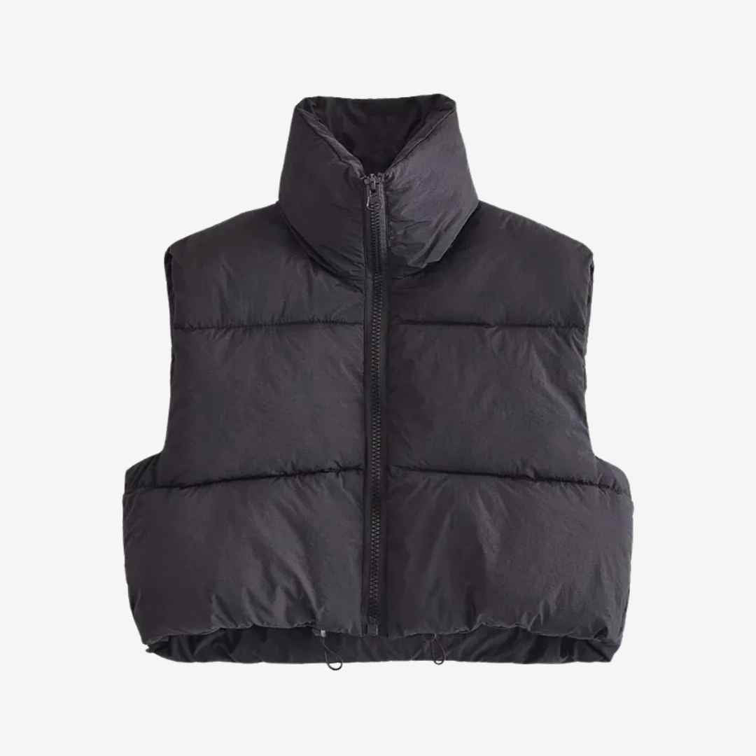 Jenifer Cropped Puffer Vest