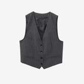 Pietra Pinstripe Vest - Set