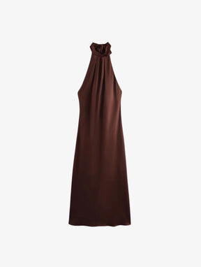 Agata Satin Dress