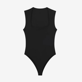 Square-Neck Bodysuit