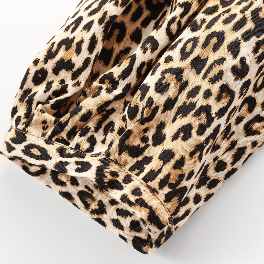 Lila Animal Print Shirt