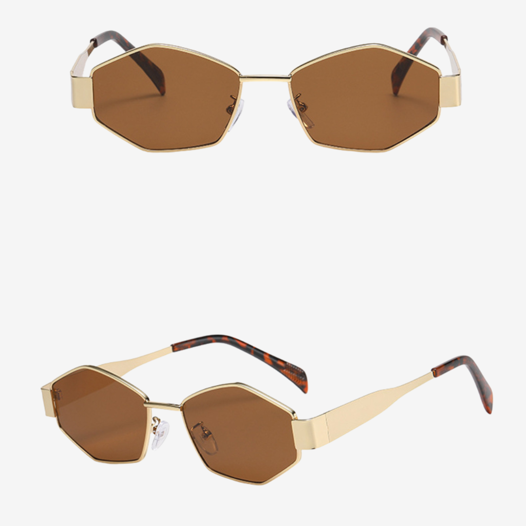 Belle Hexagonal Sunglasses