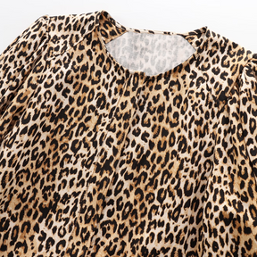 Lila Animal Print Shirt