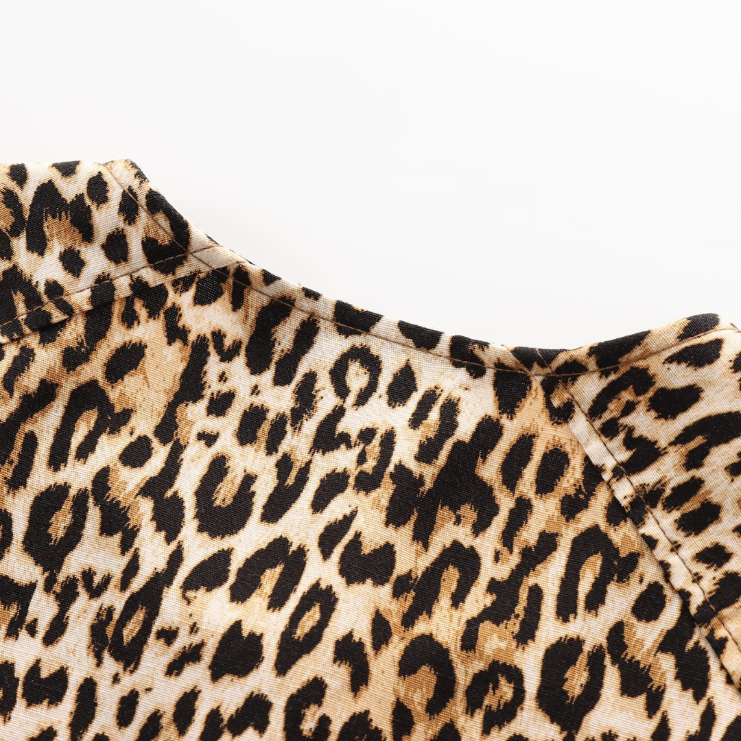 Lila Animal Print Shirt