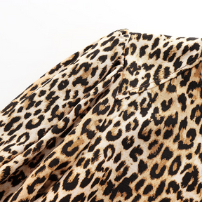 Lila Animal Print Shirt