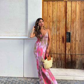 Marina Backless Long Dress